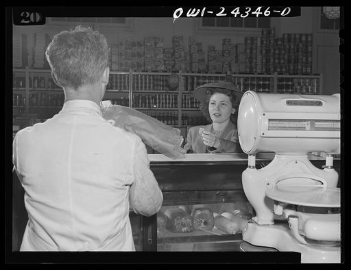 Black market in meats. Maybe she's getting a bargain in points, but the price will slice heavily into her budget