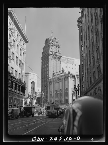 San Francisco, California. The Bank of America