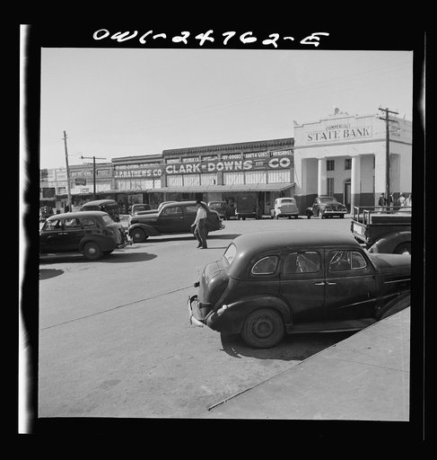 Untitled photo, possibly related to: San Augustine, Texas. Bank