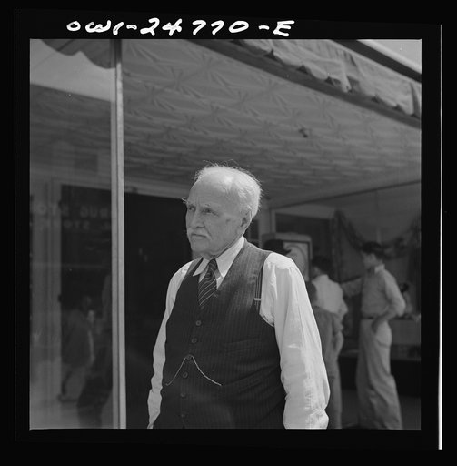 San Augustine, Texas. Manager of the clothing store