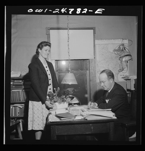 San Augustine, Texas. Reverend Marsh Calloway and wife