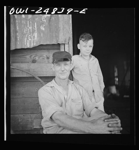 Untitled photo, possibly related to: San Augustine, Texas. Blacksmith