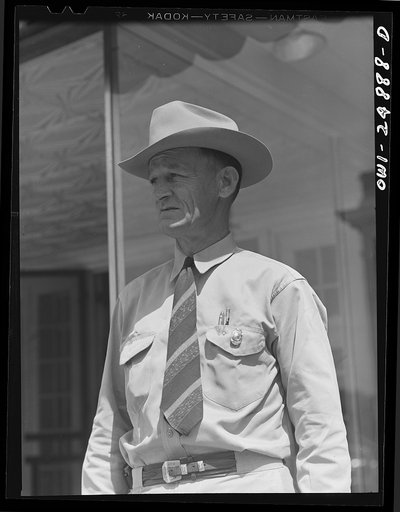 San Augustine, Texas. Jim Halber [i.e., Halbert], the sheriff of San Augustine County