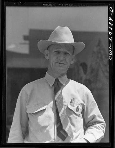 Untitled photo, possibly related to: San Augustine, Texas. Jim Halber [i.e., Halbert], the sheriff of San Augustine County
