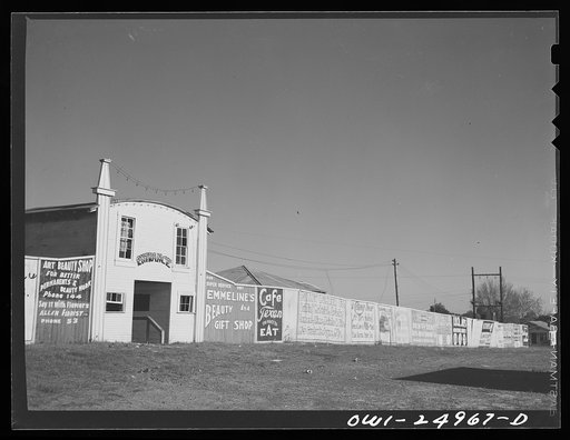San Augustine, Texas. County fairgrounds