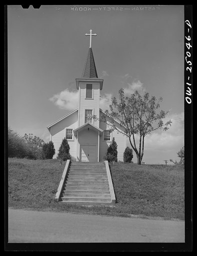 San Augustine, Texas. Catholic church