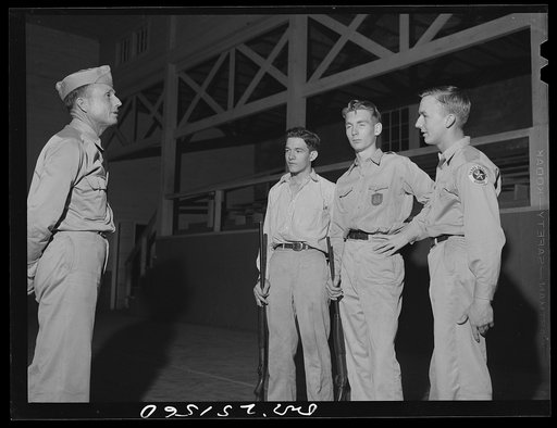 Untitled photo, possibly related to: San Augustine, Texas. A member of the Texas Defense Guard