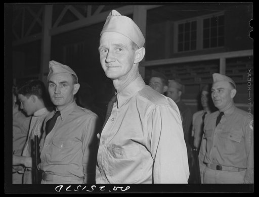 San Augustine, Texas. A member of the Texas Defense Guard