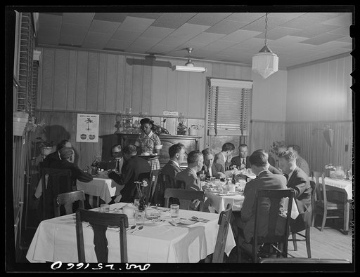 San Augustine, Texas. The Lions Club luncheon on Thursday noon at the Hampton Hotel