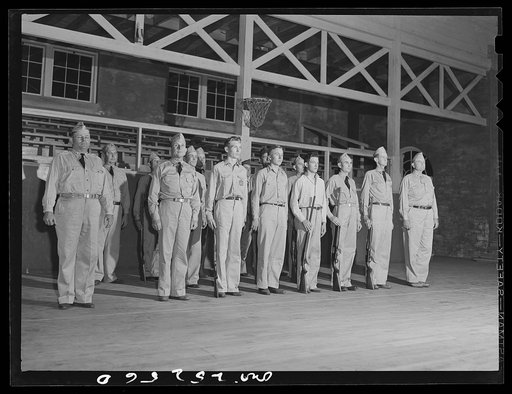 San Augustine, Texas. The San Augustine contingent of the Texas Defense Guard