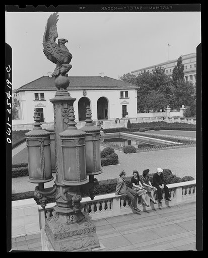 Washington, D.C. Garden of the Pan American Building