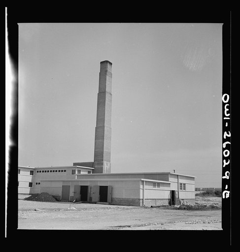 Arlington, Virginia. The heating plant at Arlington Farms, a residence for women who work in the U.S. government for the duration of the war