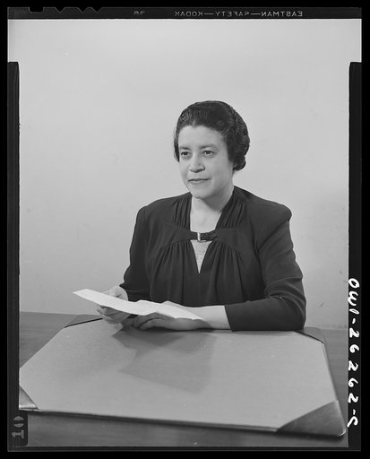 Washington, D.C. Mrs. Crystal B. Fauset of the United States Office of Civilian Defense