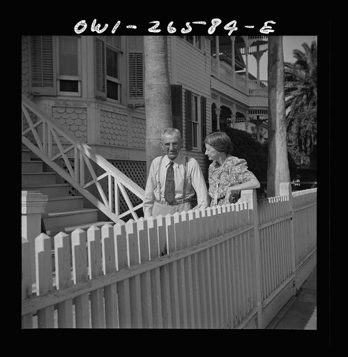 Untitled photo, possibly related to: Galveston, Texas. Typical architecture