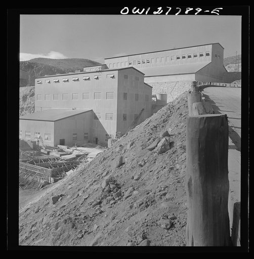 Morenci, Arizona. Concentrating plant of the Phelps Dodge mining corporation