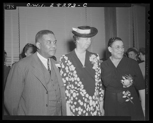 First lady inspects war workers' homes. On an inspection tour of federal dormitories for war workers in Washington, D.C., on May 18, Mrs. Eleanor Roosevelt visited four projects erected for Negroes and expressed herself as highly pleased with the accomodations. At Wake and Midway Halls, she was gree