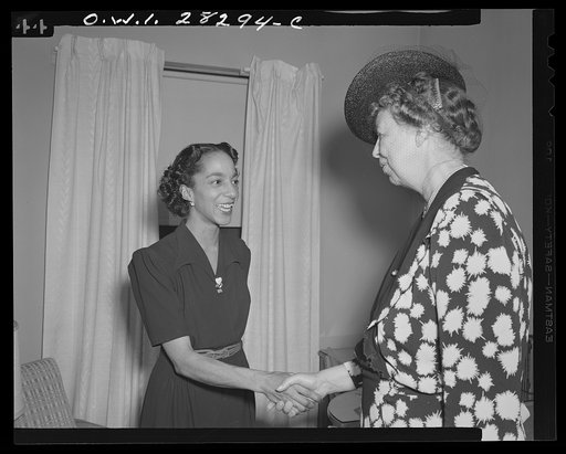 First lady inspects war workers' homes. On an inspection tour of federal dormitories for war workers in Washington, D.C., on May 18, Mrs. Eleanor Roosevelt visited four projects erected for Negroes and expressed herself as highly pleased with the accomodations