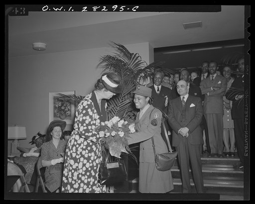 First lady inspects war workers' homes. On an inspection tour of federal dormitories for war workers in Washington, D.C., on May 18, Mrs. Eleanor Roosevelt visited four projects erected for Negroes and expressed herself as highly pleased with the accomodations