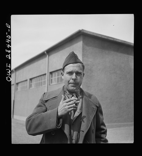 Colonel Paul Yount, commanding officer of the American Army Railway Service running supplies to Russia through the Persian corridor