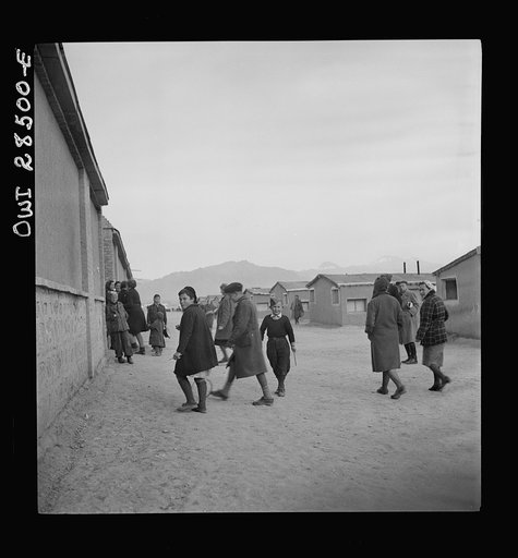 Teheran, Iran. Polish evacuee children playing in the dormitory courtyard at a camp operated by the Red Cross