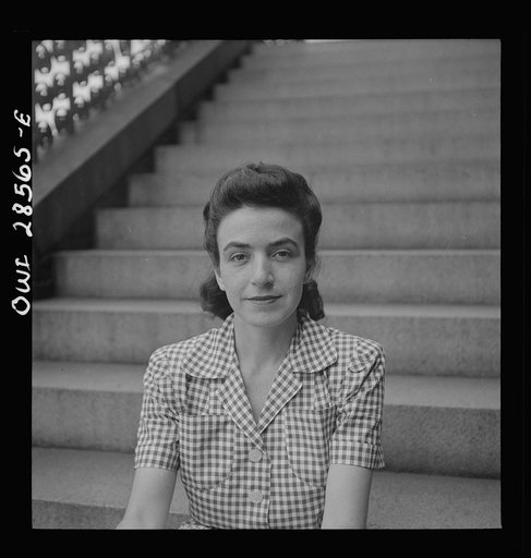 Washington, D.C. Portrait of Ann Rosener, United States OWI (Office of War Information) photographer