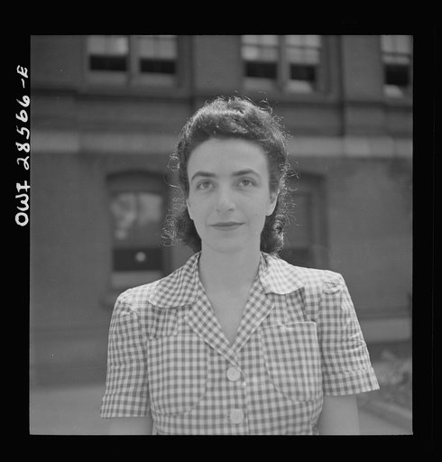 Untitled photo, possibly related to: Washington, D.C. Portrait of Ann Rosner, United States OWI (Office of War Information) photographer