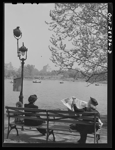 New York, New York. A scene in Central park.