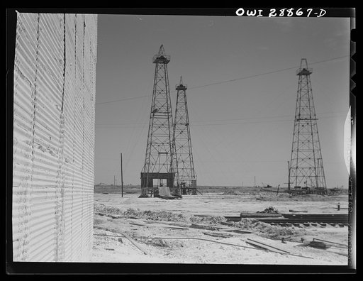 Untitled photo, possibly related to: Freeport Sulphur Company, Hoskins Mound, Texas. Sulphur wells and vat