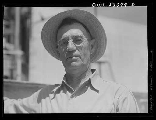 Untitled photo, possibly related to: Freeport Sulphur Company, Hoskins Mound, Texas. A driller at a sulphur well