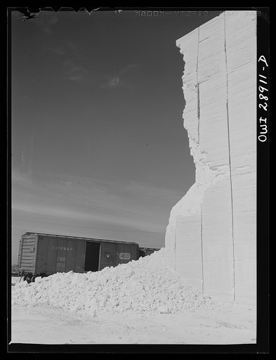Freeport Sulphur Company, Hoskins Mound, Texas. Sixty-feet sulphur vat