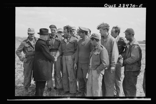 When Archbishop Francis J. Spellman handed a diploma to George J. Robinson at the Fordham University commencement in New York City in 1937, neither had the remotest idea that they would meet again at a United States Air Force fighter base in Tunisia. But that is exactly what happened. Here Monsignor