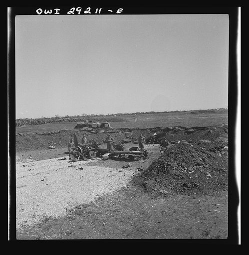 Some of the damage done to Axis equipment between Tunis and Bizerte after the Allies delivered the knockout blow