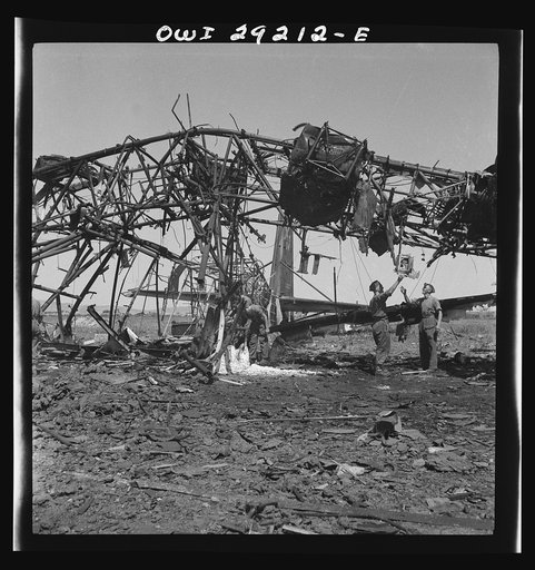 Some of the damage done to Axis equipment between Tunis and Bizerte after the Allies delivered the knockout blow in Tunisia