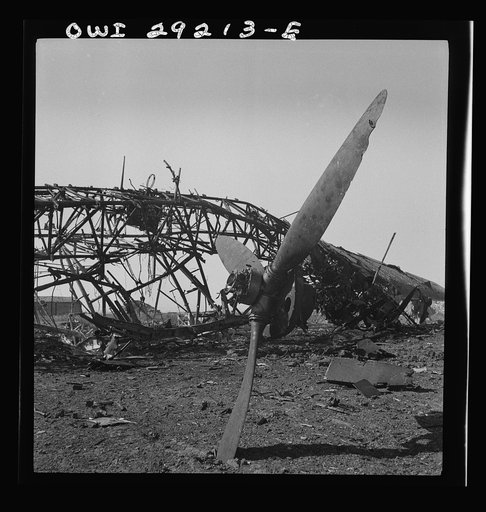 Some of the damage done to Axis equipment between Tunis and Bizerte after the Allies delivered the knockout blow in Tunisia