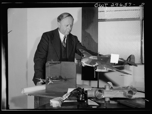 Melbourne, Australia. Beaufort torpedo bomber turret sub-assembly plant. Mr. H. Le Cheminant