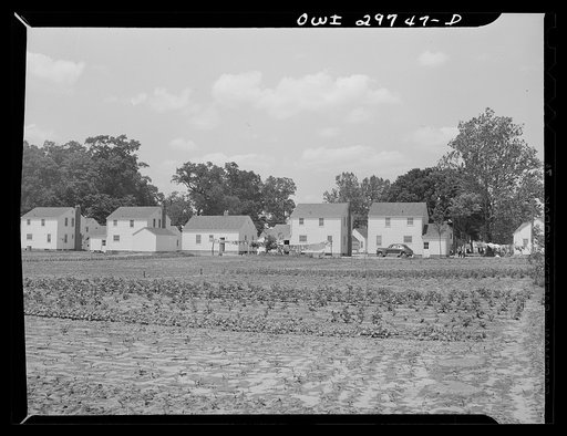 Point Pleasant, West Virginia. A newly-built housing project. The Fergusen's house is at the right