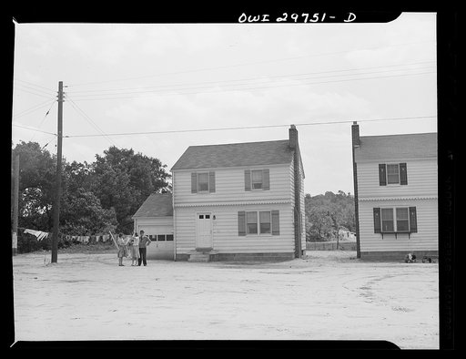 Point Pleasant, West Virginia. The front of the Fergusen's house