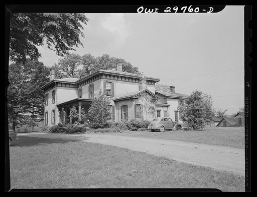 Point Pleasant, West Virginia. The farmhouse of C.C. Lewis