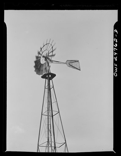 Point Pleasant, West Virginia. A windmill on the farm of C.C. Lewis and sons