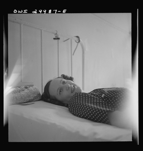 Untitled photo, possibly related to: Washington, D.C. Blood donor at the American Red Cross blood bank