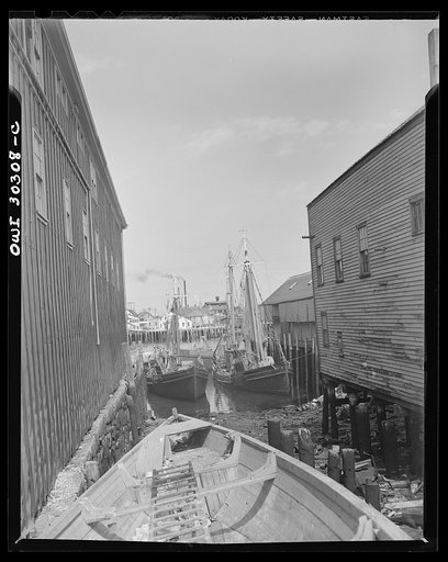 Gloucester, Massachusetts. Harbor scene
