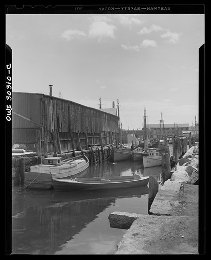 Gloucester, Massachusetts. Harbor scene