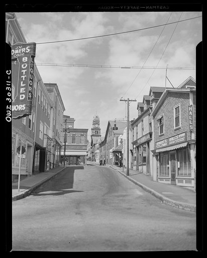 Gloucester, Massachusetts. Street scene