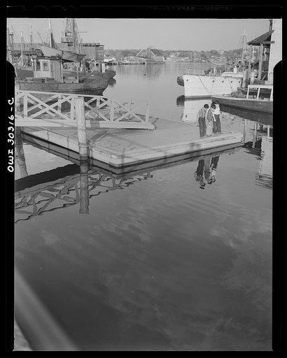 Gloucester, Massachusetts. Harbor scene