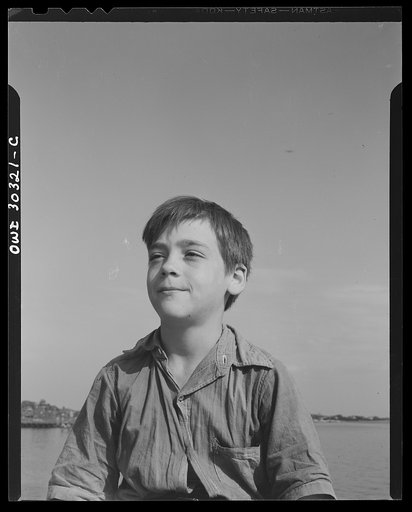 Gloucester, Massachusetts. Fisherman's son