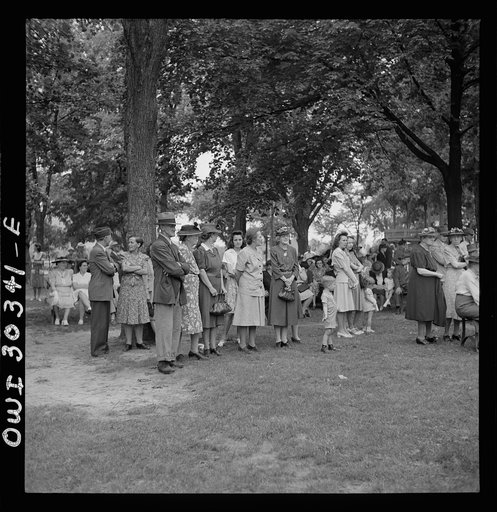 Gallipolis, Ohio. Part of crowd at Decoration Day ceremonies