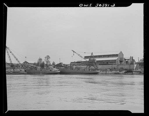 Army LT boats at Marietta Manufacturing Company