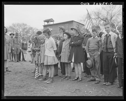 Untitled photo, possibly related to: Ashland, Aroostook County, Maine. Memorial Day ceremonies