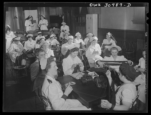 Untitled photo, possibly related to: Pittsburgh, Pennsylvania. Lithuanian chapter of Red Cross