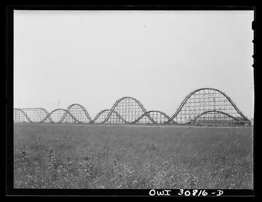 Houston, Texas. Roller coaster